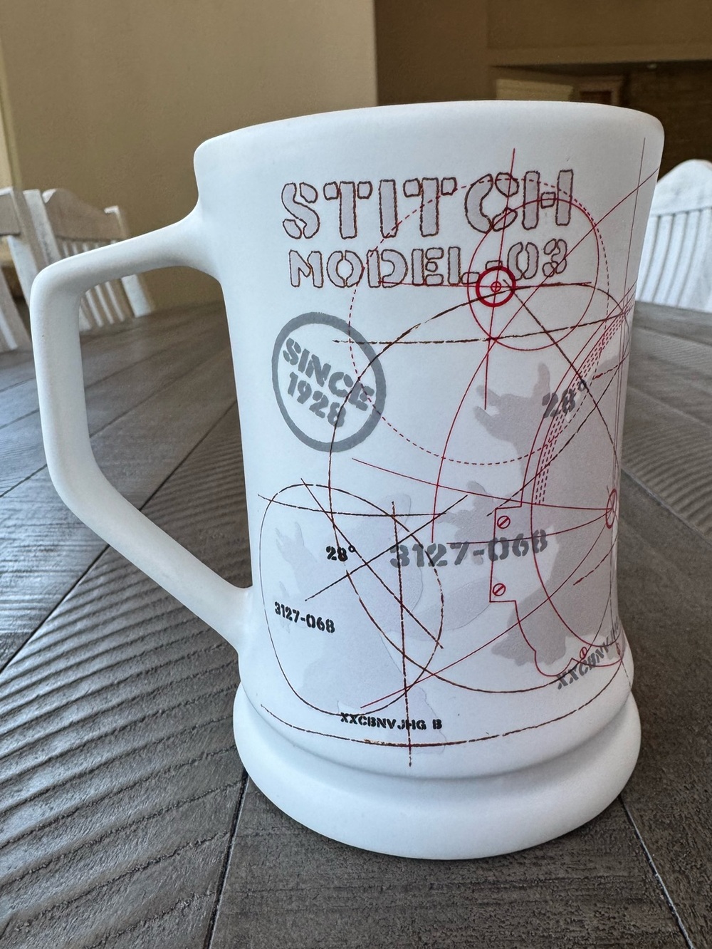 Disney Parks Stitch Model 03 Big Steampunk Tall 3D Coffee Mug - Picture 8 of 12